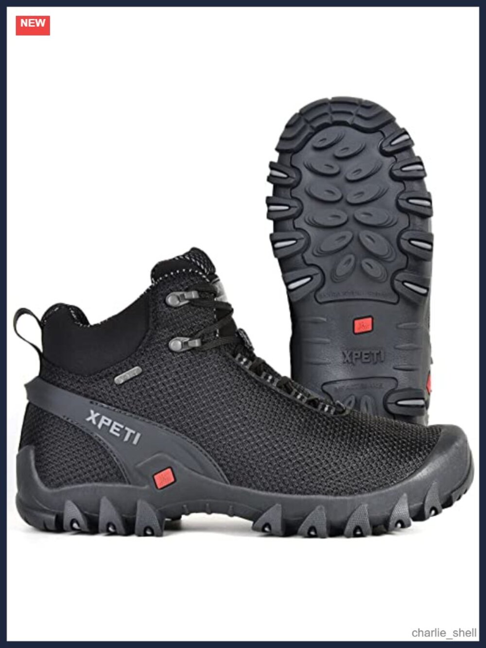 Waterproof Mid Hiking Boot Lightweight Outdoor Trail Boot
